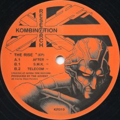 The Advent  - The Advent  - The Rise EP - Kombination Research