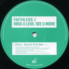 Faithless - Faithless - Miss U Less, See U More - Cheeky