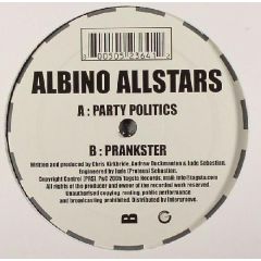 Albino Allstars - Albino Allstars - Party Politics - Tagsta
