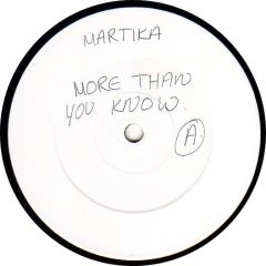 Martika - Martika - More Than You Know (Mixbusted Mix) - CBS