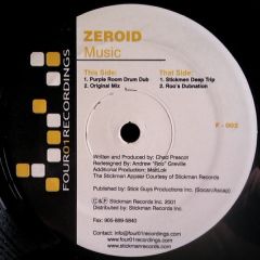 Zeroid - Zeroid - Music - Four01 Recordings