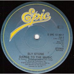 Sly & The Family Stone - Sly & The Family Stone - Dance To The Music - Epic