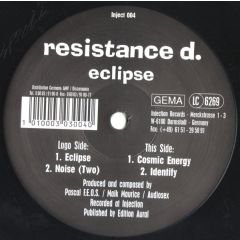 Resistance D - Resistance D - Eclipse - Injection