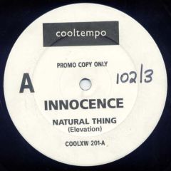 Innocence - Innocence - Natural Thing - Cooltempo