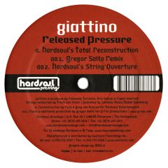 Hardsoul Presents Giattino - Hardsoul Presents Giattino - Released Pressure - Hardsoul Pressings