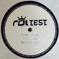 Timmy Vegas - Timmy Vegas - I Love You - Records Of Interest