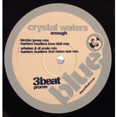 Crystal Waters - Crystal Waters - Enough (2008) - 3 Beat Blue