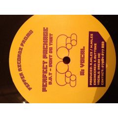 Perfect Package - Perfect Package - D.D.T - Dont Do That - Pepper Records