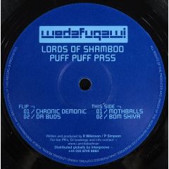 Lords Of Shamboo - Lords Of Shamboo - Puff Puff Pass - Wedafuqawi