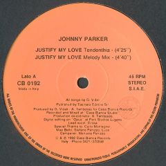 Johnny Parker - Johnny Parker - Justify My Love - Casa Bianca