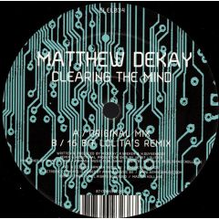 Matthew Dekay - Matthew Dekay - Clearing The Mind - Electronic Elements