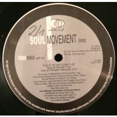 Soul Movement - Soul Movement - Funk Mania EP #1 - Catch The Vinyl