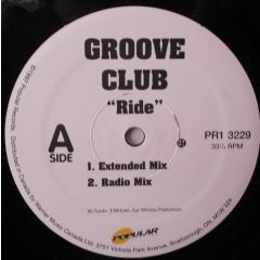 Groove Club - Groove Club - Ride - Popular Records
