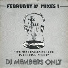 Various Artists - Various Artists - February 87 - Mixes 1 - DMC
