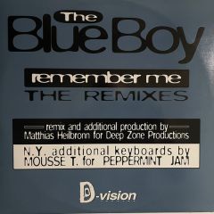 Blue Boy - Blue Boy - Remember Me (Remixes) - D Vision