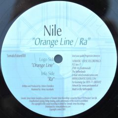 Nile - Nile - Orange Line - Somatic Future
