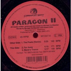 Paragon Ii - Paragon Ii - The Poets (Remix) - Frankfurt Beat Productions
