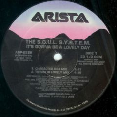 Soul System - Soul System - It's Gonna Be A Lovely Day - Arista