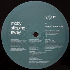 Moby - Moby - Slipping Away (Crier La Vie) - Mute