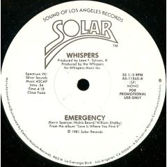 The Whispers - The Whispers - Emergency - Solar
