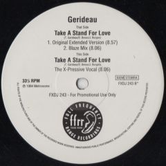 Gerideau - Gerideau - Take A Stand For Love - Ffrr