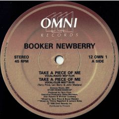 Booker Newberry - Booker Newberry - Take A Piece Of Me - Omni Records