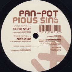 Pan-Pot - Pan-Pot - Pious Sin EP - Einmaleins Musik