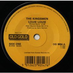 The Kingsmen - The Kingsmen - Louie Louie - Old Gold