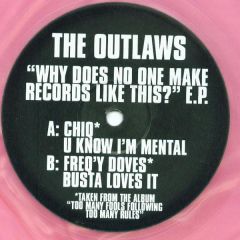 The Outlaws - The Outlaws - Why Does No One Make Records Like This? EP - White