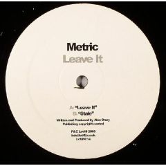 Metric  - Metric  - Leave It - Lot 49
