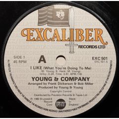 Young & Company - Young & Company - I Like (What You're Doing To Me) - Excaliber Records Ltd.