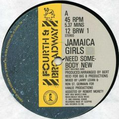 Jamaica Girls - Jamaica Girls - Need Somebody New - 4th & Broadway