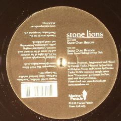 Stone Lions - Stone Lions - Snow Over Arizona - Marine Parade