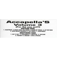 Accapella - Accapella - Volume 3 - White