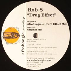 Rob S - Rob S - Drug Effect - Afroboogie 7
