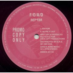 F/O/A/D - F/O/A/D - Repper - D-Zone Records