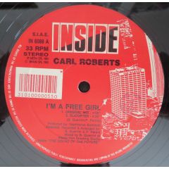 Carl Roberts - Carl Roberts - I'm A Free Girl - Inside
