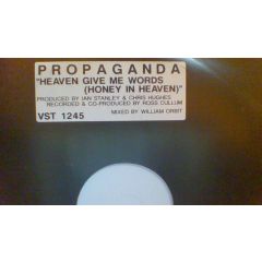 Propaganda - Propaganda - Heaven Give Me Words - Virgin