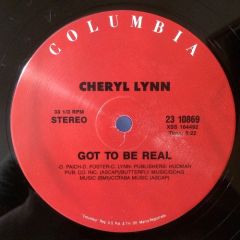 Cheryl Lynn - Cheryl Lynn - Got To Be Real - Columbia