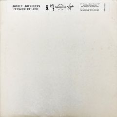 Janet Jackson - Janet Jackson - Because Of Love - Virgin