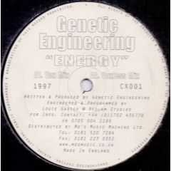 Genetic Engineering - Genetic Engineering - Energy - Clone-X Records