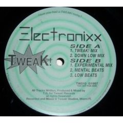 Electronixx - Electronixx - Hard Core Revolution - Tweak! Records