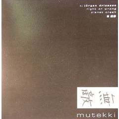 Jurgen Driessen - Jurgen Driessen - Right Or Wrong - Mutekki