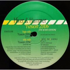 Hiver & Hammer  - Hiver & Hammer  - Fusion 2006 (The Remix Edition) - Somatic Sense
