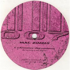 Mac Zimms - L'Annonce Des Couleurs - 2 Play