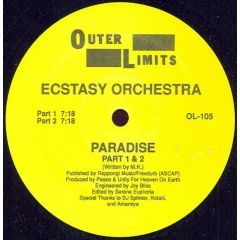 Ecstasy Orchestra - Ecstasy Orchestra - Paradise Parts 1 & 2 - Outer Limits