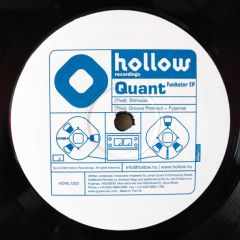 Quant - Quant - Funster EP - Hollow Recordings