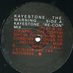 Kayestone - Kayestone - The Warning - Notus
