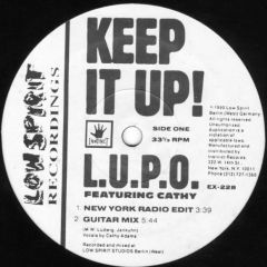 Lupo - Lupo - Keep It Up - Lowspirit