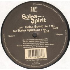 O. Replay, J. Nazim - O. Replay, J. Nazim - Salsa Spirit - BNY Music